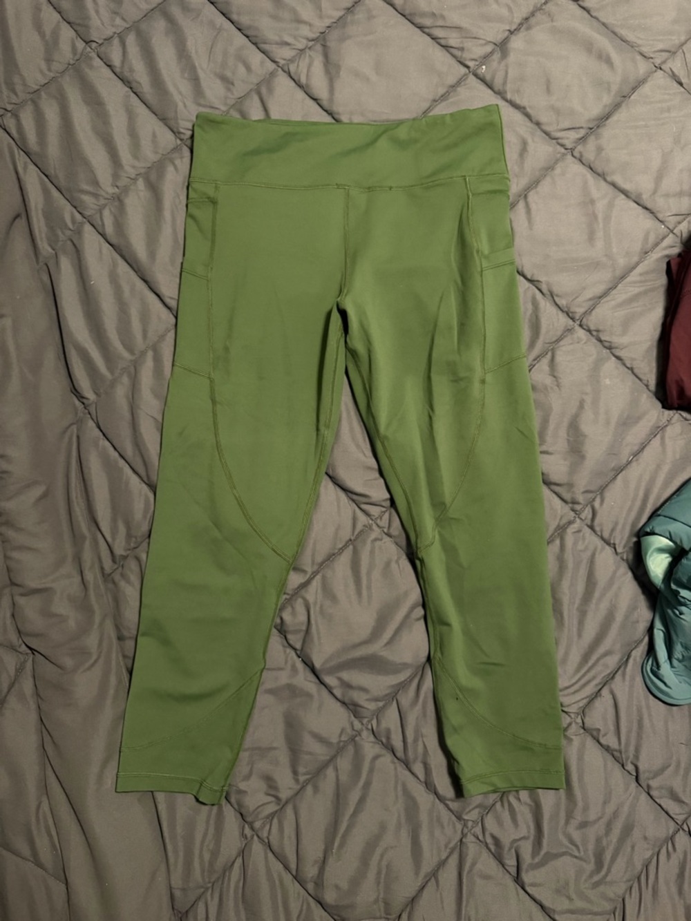 ZYIA Active Deep Olive Green Leggings